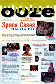 Space Cases interview Ooze News Nickelodeon Magazine March 1996