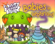 Rugrats Babies in Reptarland Book