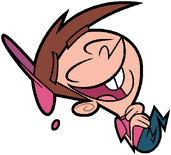 Timmy Turner laughing