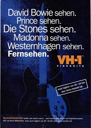 VH-1 Werbeanzeige