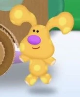 Yellow Polka Dots Lookalike.jpg (6 KB) Unnamed Yellow Polka Dots LookalikeResembles Polka Dots Appears in the Blue's Clues & You! episode "Blue's Anywhere Box Surprise"