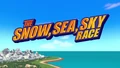 The Snow, Sea, Sky Race title card