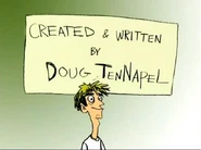A cartoon version of Doug TenNapel appeared in the intro of the "Squirly Town" short.
