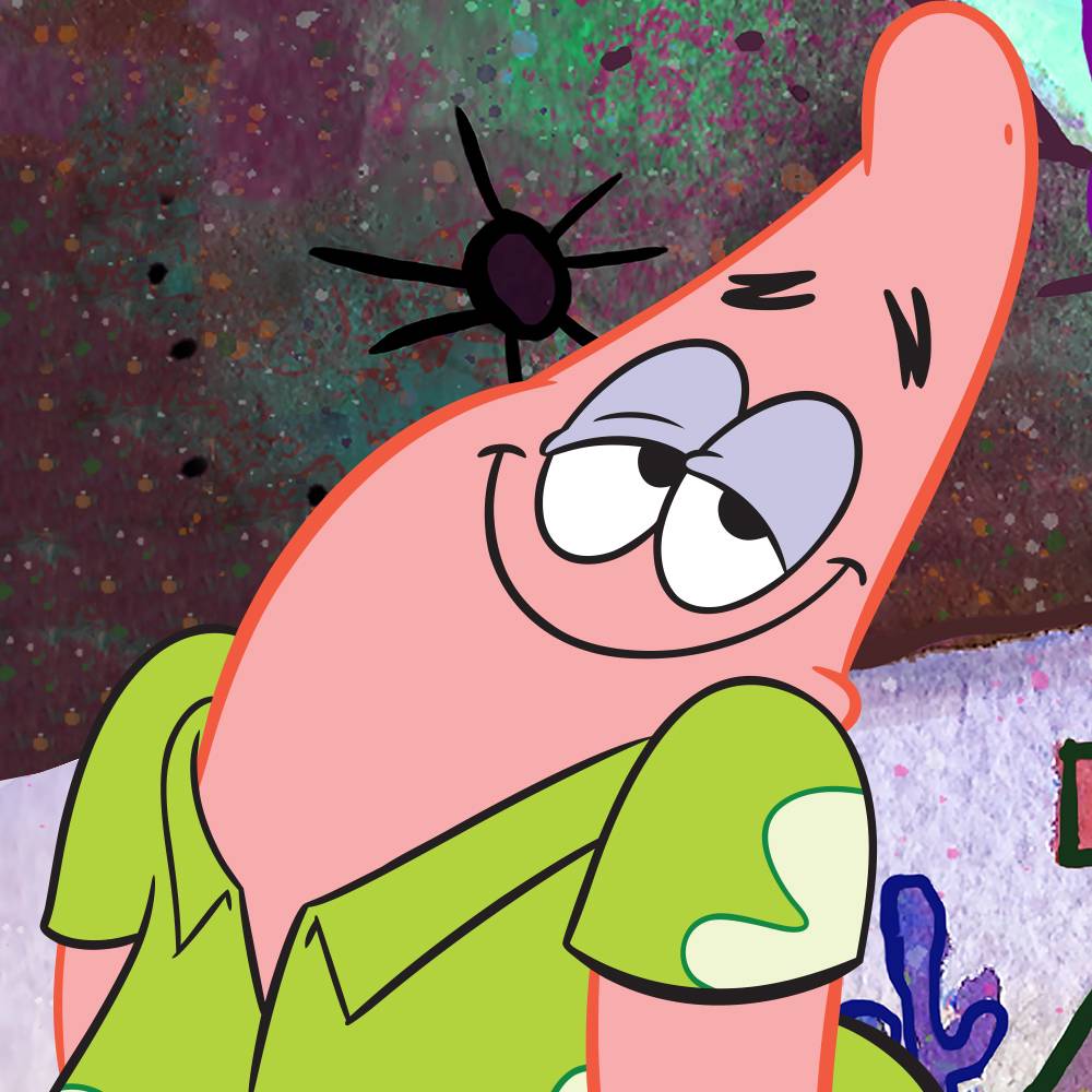 The Patrick Star show. Патрик в профиль. Патрик икона.