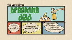 Breaking Dad Title Card