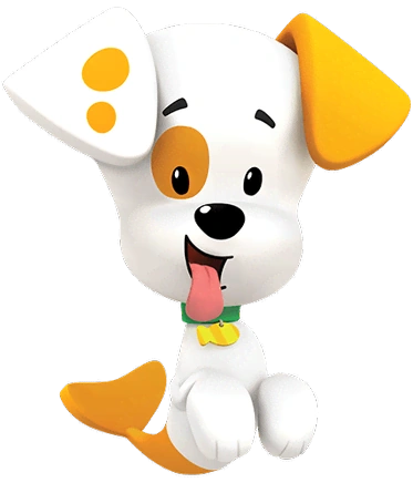 Pups & Paws Bubble- Blue