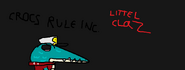 Crocs Rule Inc., a song made by Littel Claz (or Crocz), a band that made the show.