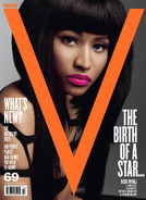 The January 2011 cover featuring Minaj.