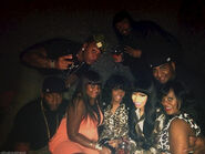 Nicki with her friends!!!!