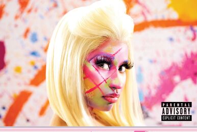 Pink Two Piece Bra worn by Nicki Minaj in Wobble Up music video