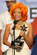 BET Awards 2010 Nicki Minaj won
