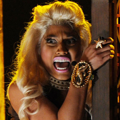 nicki minaj roman face