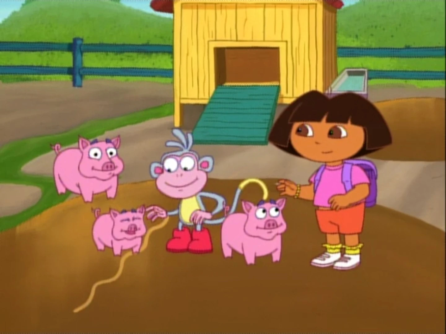 Dora The Explorer Three Little Piggies Dora the Explorer/Three Little Piggies | Nickstory Wiki | Fandom
