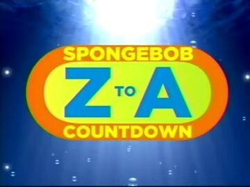テレビ nicknicknick SpongeBob Z to A Countdown | Nickstory Wiki | Fandom