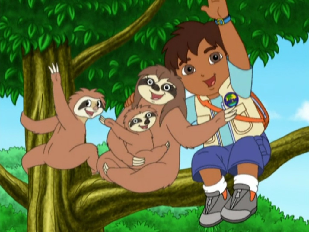 Go, Diego, Go!/Diego Saves Mommy and Baby Sloth | Nickstory Wiki | Fandom