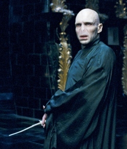 Lord Voldemort po klęsce w straciu z bandą Pottera przerzucił się