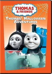 【美品】PREBLIC THOMAS-HorweenShellCordovan Thomas' Halloween Adventures Dvd /wooden train BONUS New in