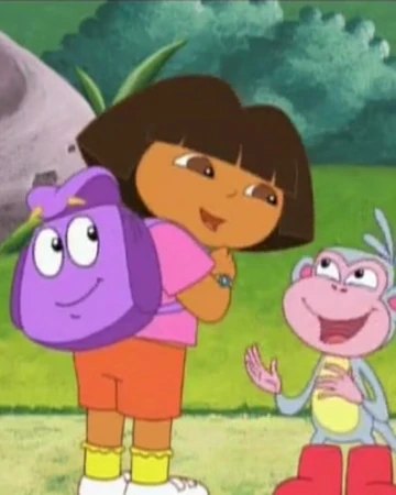 Dora and her backpack Clearance