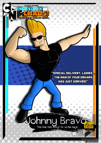 Johnny Bravo Catch Him If You Can Board Game Cartoon Network 