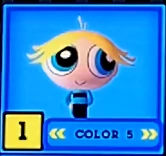 Bubbles' special costume Boomer