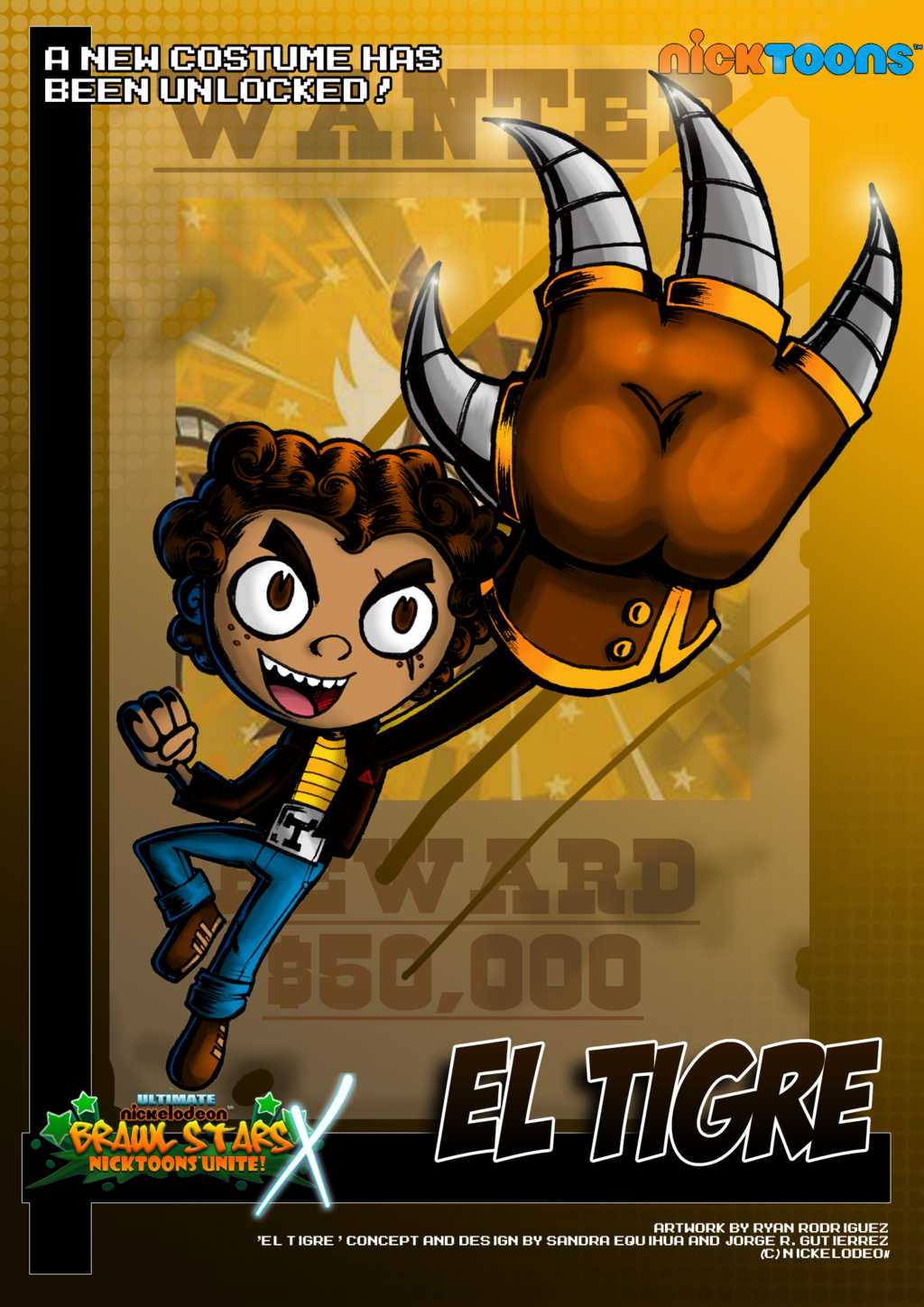 El Tigre (character), Nickelodeon All-Star Brawl Wiki