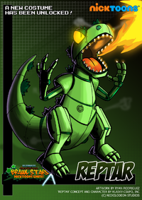 Nicktoons reptar alternate costume by neweraoutlaw-d6609ij