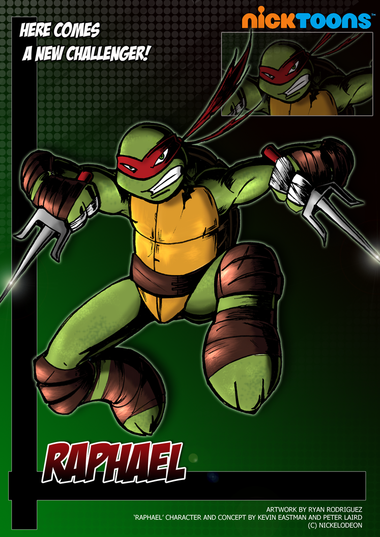 Raphael Cartoon Crossover Wiki Fandom - nickelodeon brawl stars raphael
