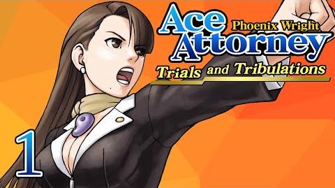 BACK THEN - Let's Play - Phoenix Wright Trials and Tribulations - 1 - Walkthrough Playthrough