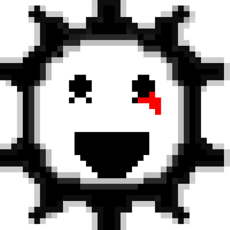 Pixilart - Evil Flowey from Undertale by Anonymous