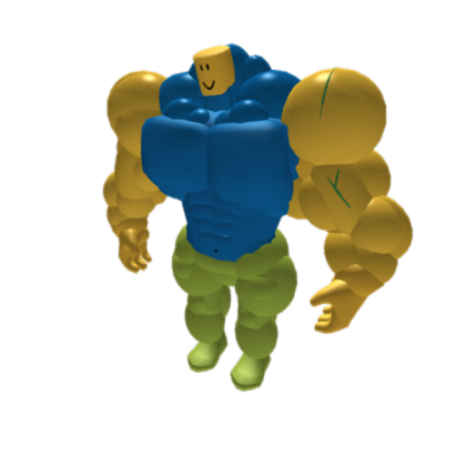 gajis 가지스 on X: #robloxart #roblox #robloxnoob Mega buff noob is a big fan  of noob  / X