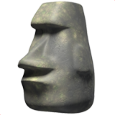 Moai, Emoji Wiki