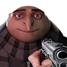 Gru with a gun xd - Roblox