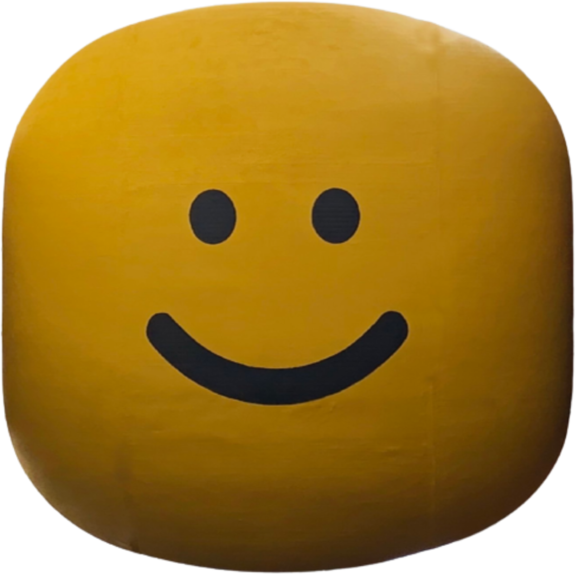 cursed hand emoji, scary and funny smiley face. - Cursed - Pillow