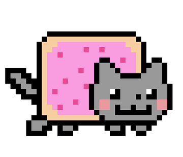 Pixel Pop Cat by WildLeoKnight on Newgrounds