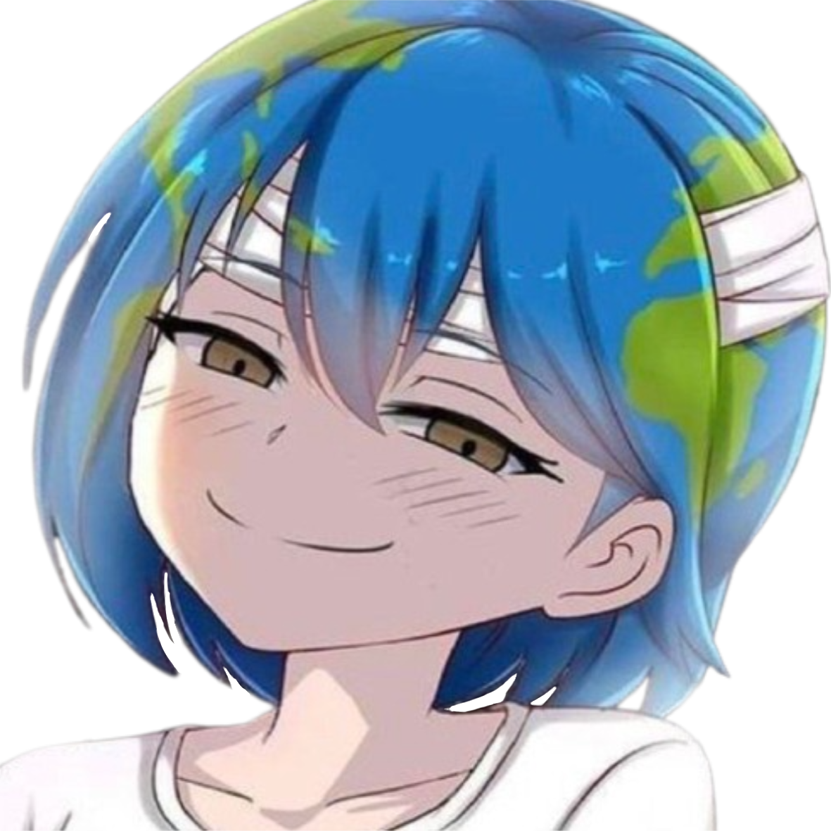 Earth-chan phases - Album on Imgur | Earth-chan, Cute drawings, Anime funny