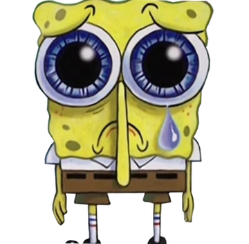 No more fortnite, Sad SpongeBob / Spunchbop