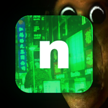 Nicos nextbot logo but without the N