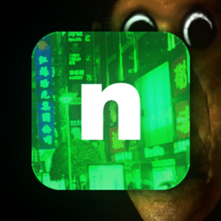 Nico's nextbots logo but i removed the green color filter #nicosnextbots 