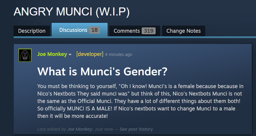 The History Behind Angry Munci.. (Nico's Nextbots) 