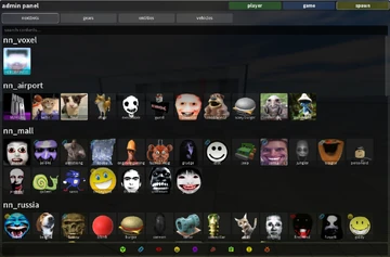 admin panel | Nico's Nextbots Wiki | Fandom