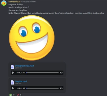smileghost | Nico's Nextbots Wiki | Fandom