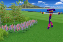 NiGHTS in SEGA Splash Golf
