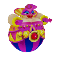 Puffy's 3D Model in NiGHTS into Dreams.