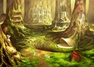 Memory Forest's concept art.