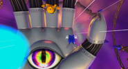 One of Wizeman's hands as it appears in the Nightmare Zone DLC in Sonic Lost World.