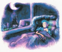 Elliot in NiGHTS: Flying Through the Sky Without Wings.