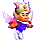 The King Pian sprite from the NiGHTS Into Dreams Japanese website.
