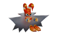 Jackle's 3D Model in NiGHTS into Dreams.