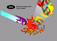 NiD Hint (Puffy Battle).png (290 KB) NiGHTS attacking a Shleep.