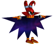 Jackle's 3D Model in Sonic Lost World.